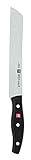 ZWILLING Brotmesser, Klingenlänge: 20 cm, Klingenblatt mit Wellenschliff, Rostfreier Spezialstahl/Kunststoff-Griff, Twin Pollux