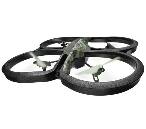 Parrot AR Drone 2.0 Quadrocopter (geeignet für Android/Apple Smartphones/Tablets) jungle