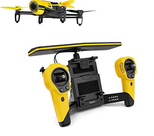 Parrot Bebop Drohne + Parrot Skycontroller gelb